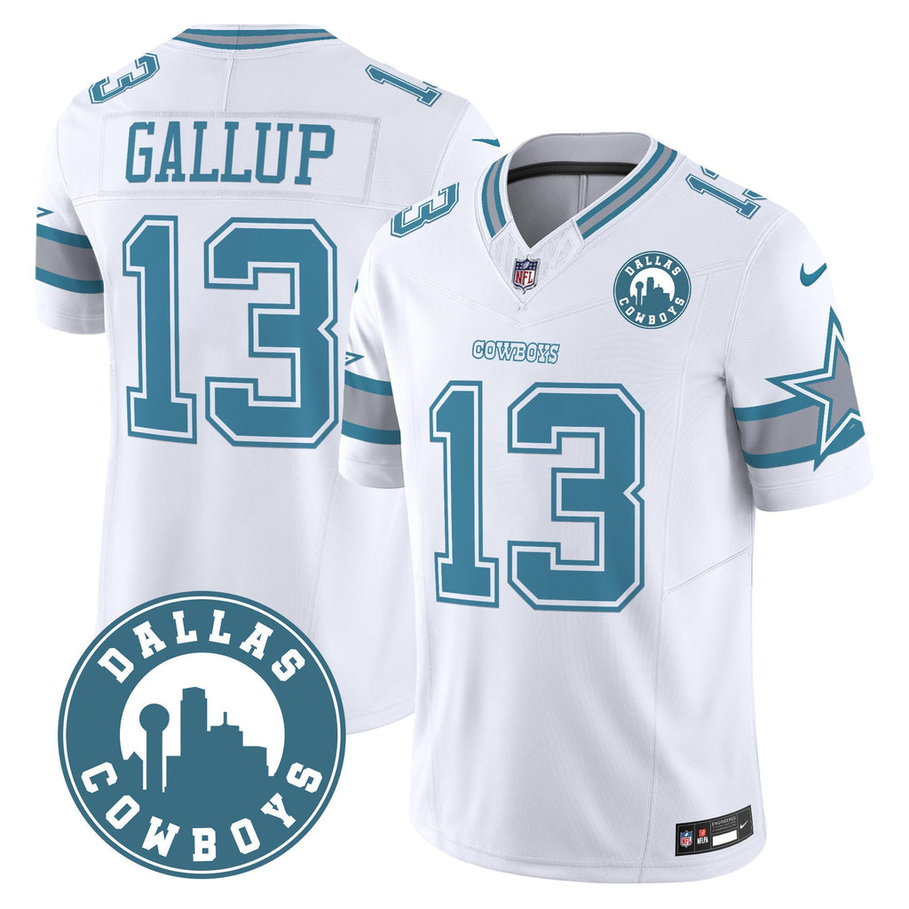Men's Cowboys Dallas City Patch Vapor Limited Jersey - All Stitched
