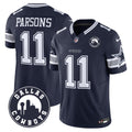 Men's Cowboys Dallas City Patch Vapor Limited Jersey - All Stitched