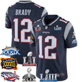 Tom Brady New England Patriots Jersey - 6x SB Champions Patch