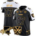 Men's Raiders 2024 Vapor Limited Gold Jersey - 65th Anniversary - All Stitched