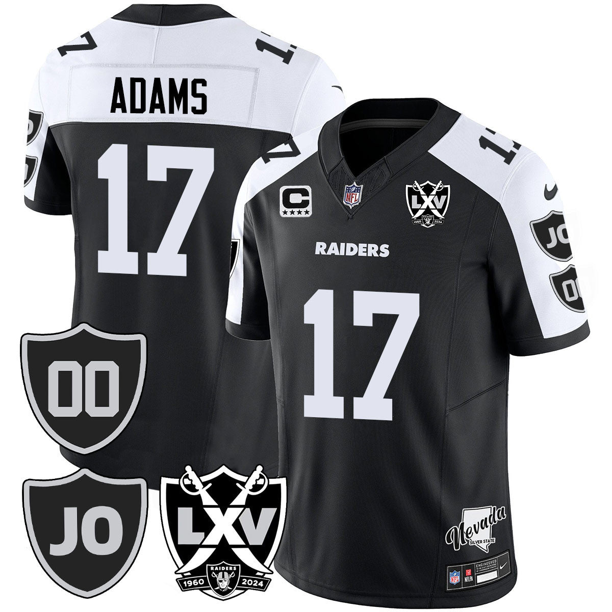 Men's Raiders Vapor Limited Jersey - All Stitched - Honor Jim Otto