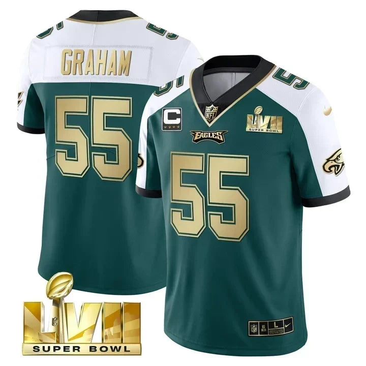 Men's Philadelphia Eagles Super Bowl Vapor Limited Jersey - All Stitched
