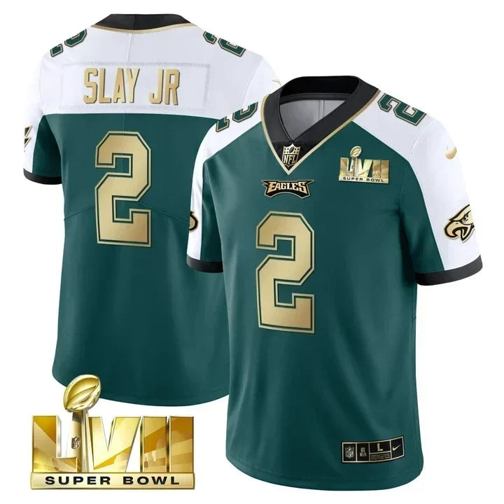 Men's Philadelphia Eagles Super Bowl Vapor Limited Jersey - All Stitched