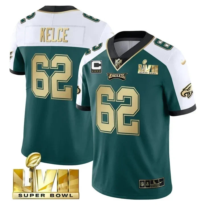 Men's Philadelphia Eagles Super Bowl Vapor Limited Jersey - All Stitched