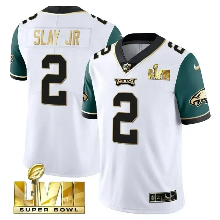 Men's Philadelphia Eagles Super Bowl Vapor Limited Jersey - All Stitched