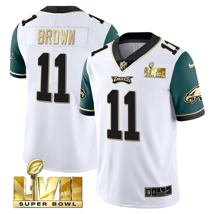 Men's Philadelphia Eagles Super Bowl Vapor Limited Jersey - All Stitched