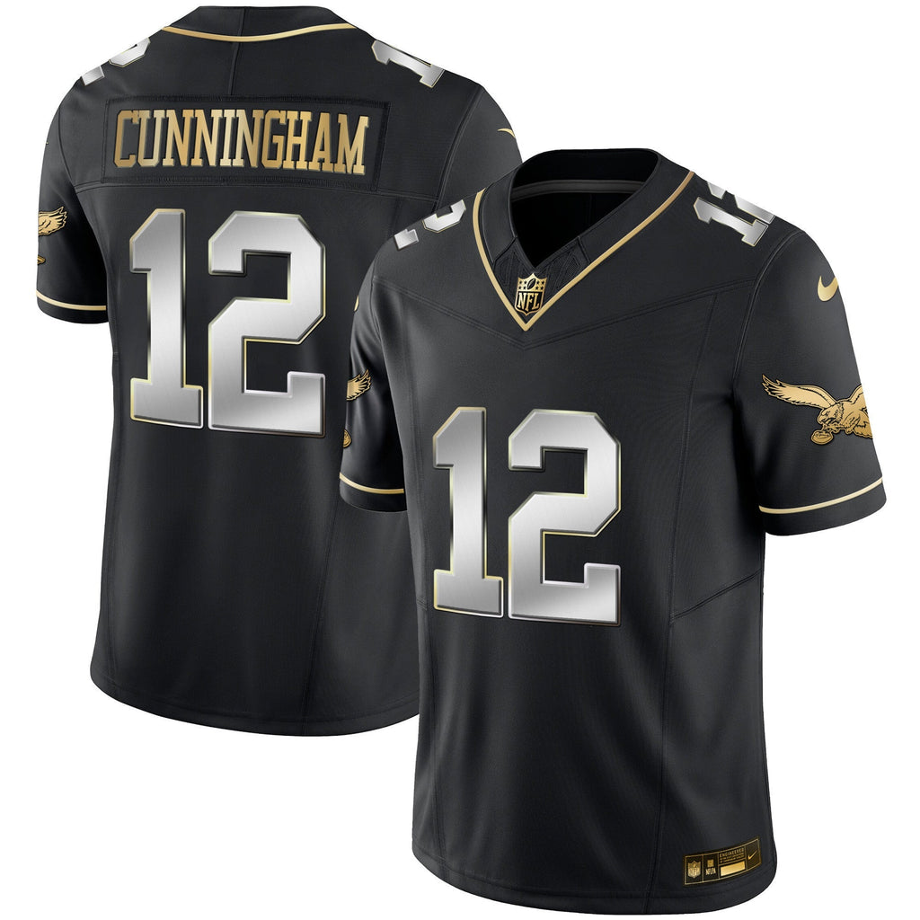 Men's Eagles Throwback Kelly Vapor Limited Jersey - All Stitched