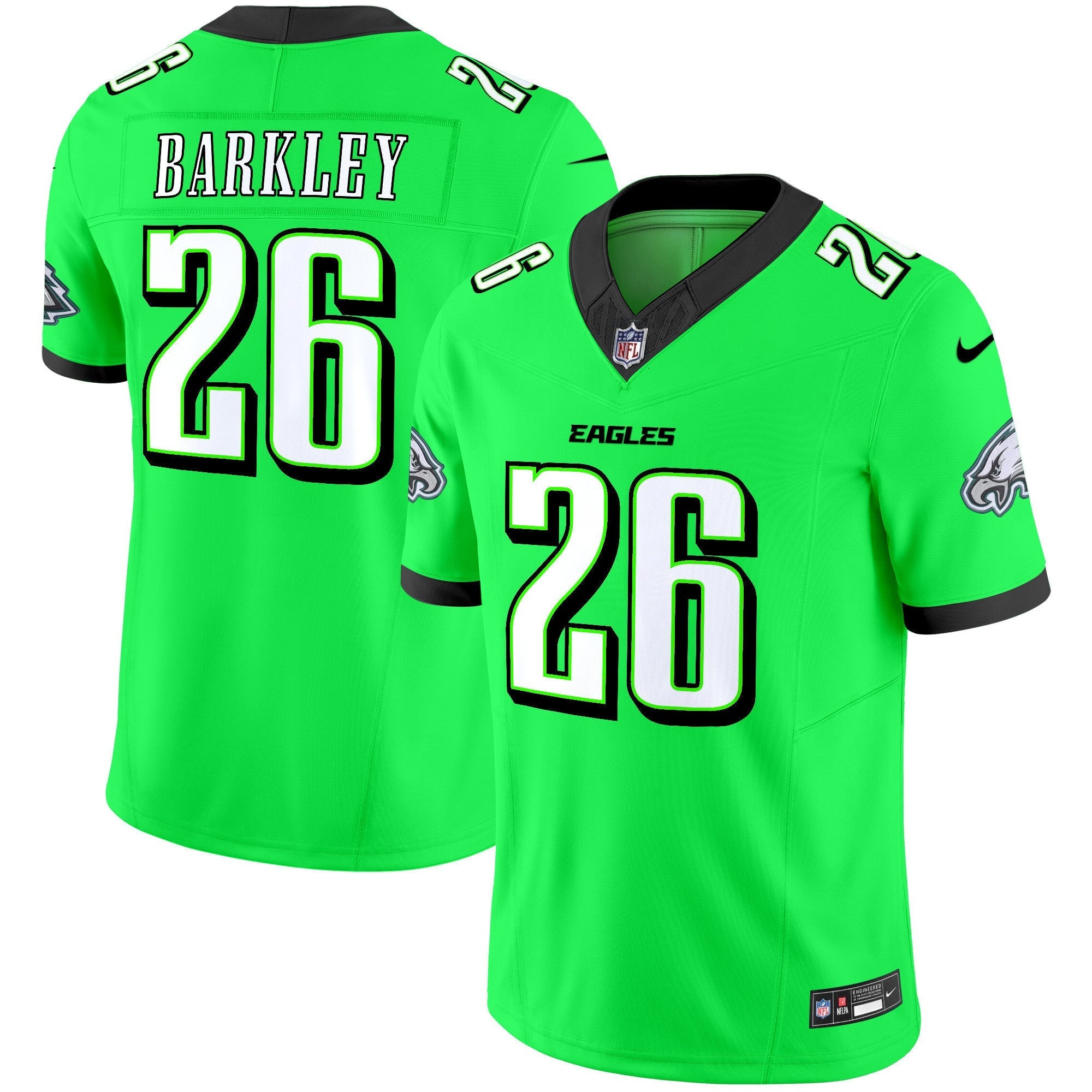Men's Eagles 2024 Practice Vapor Limited Jersey - All Stitched