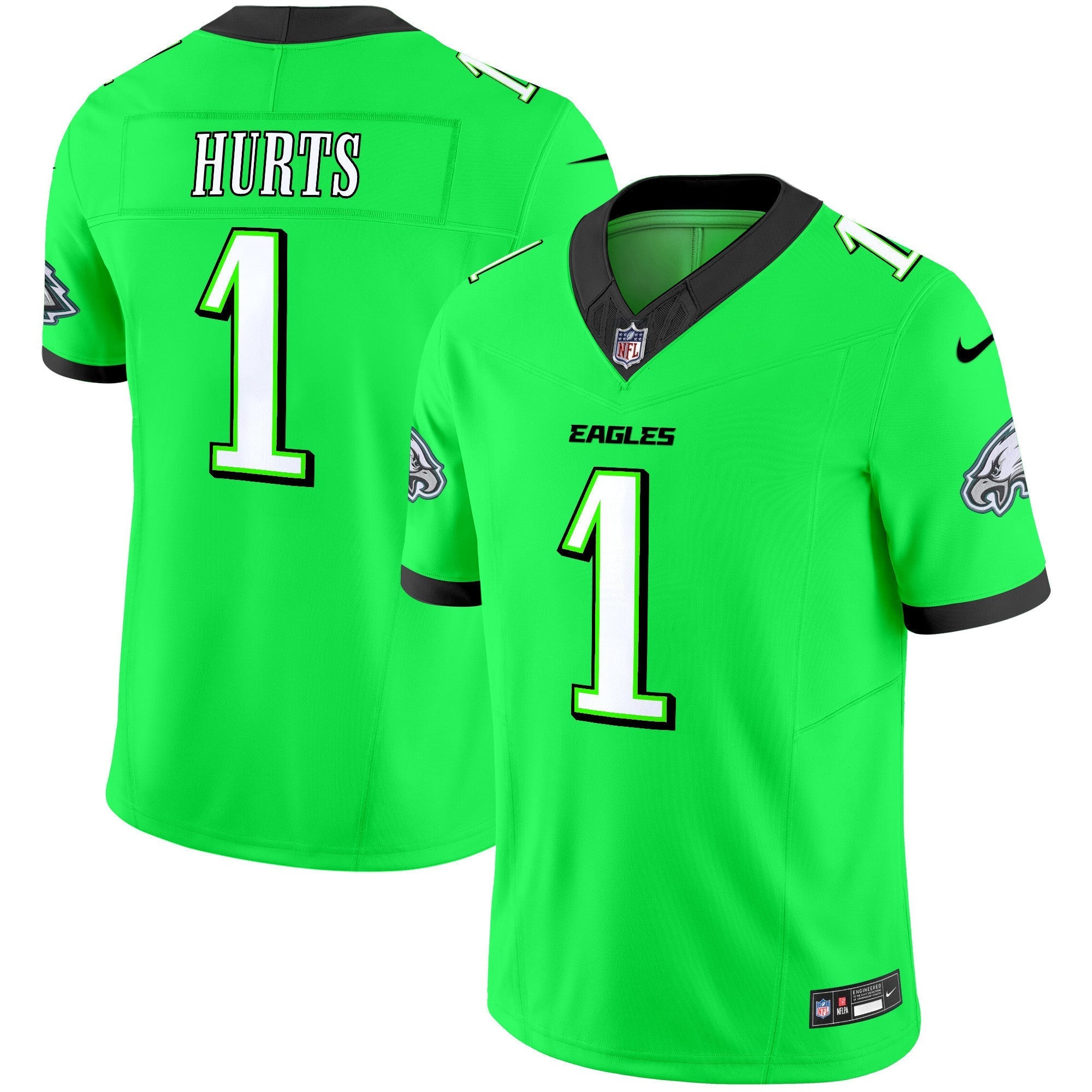 Men's Eagles 2024 Practice Vapor Limited Jersey - All Stitched