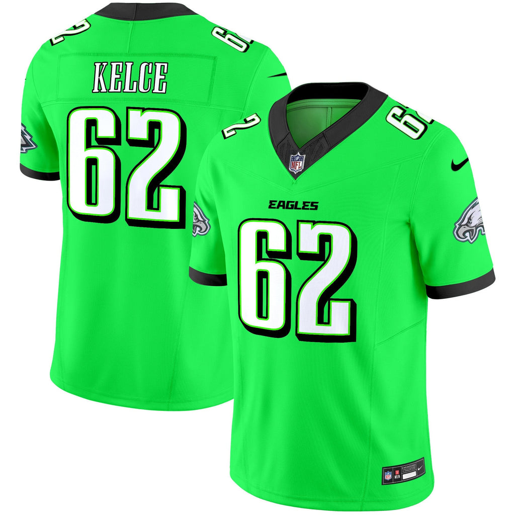 Men's Eagles 2024 Practice Vapor Limited Jersey - All Stitched