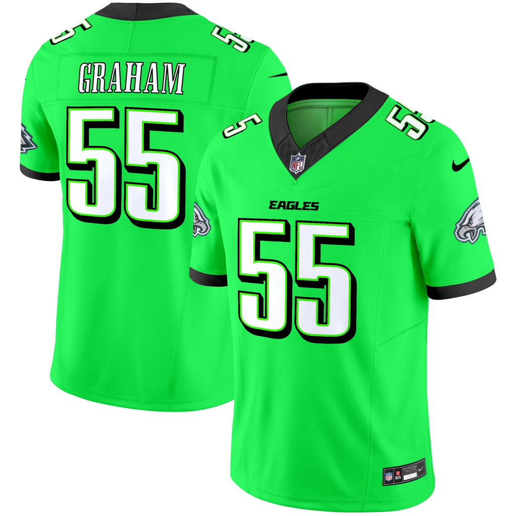 Men's Eagles 2024 Practice Vapor Limited Jersey - All Stitched