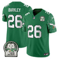 Men's Eagles Kelly Green Vapor Limited Jersey V4 - All Stitched